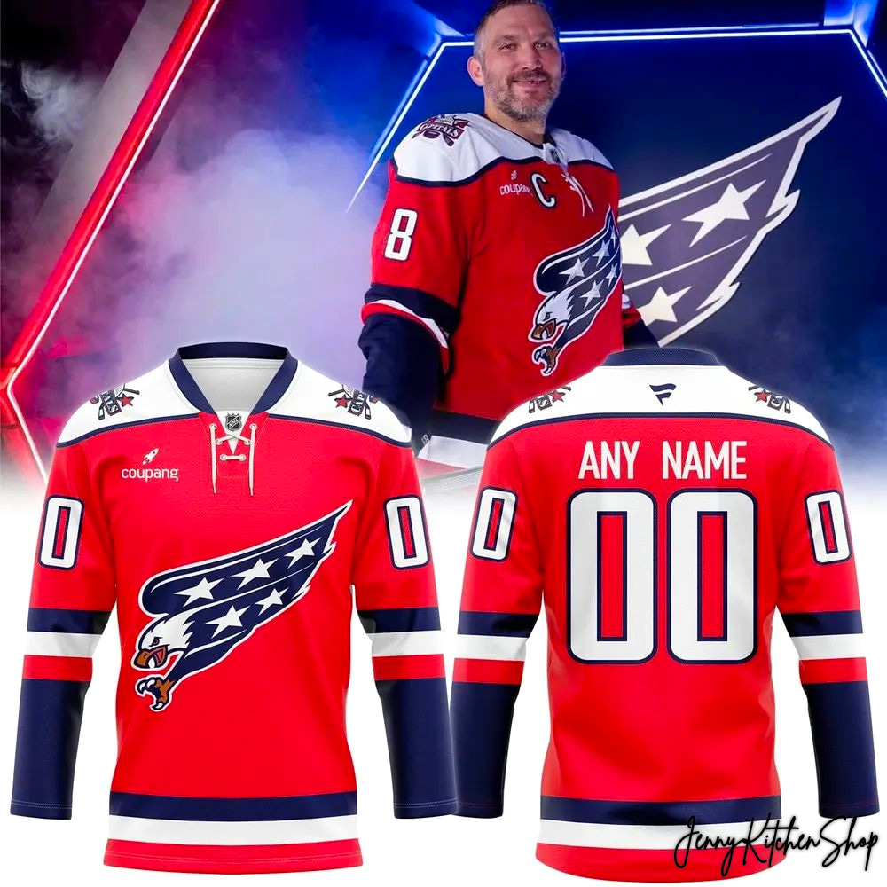 Washington Capitals 2026 The Screaming Eagle Hockey Jersey