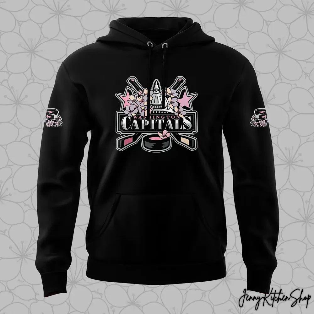 Washington Capitals Cherry Blossom 2026 Limited Hoodie