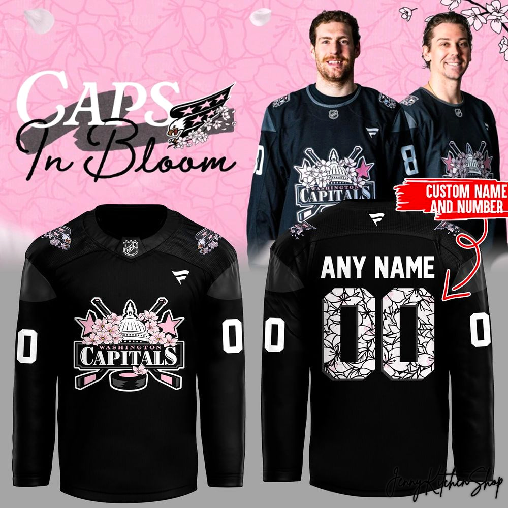 Washington Capitals Unveil Cherry Blossom 2026 Hockey Jersey