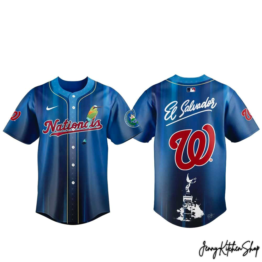 Washington Nationals Salvadoran Heritage Day 2026 Jersey