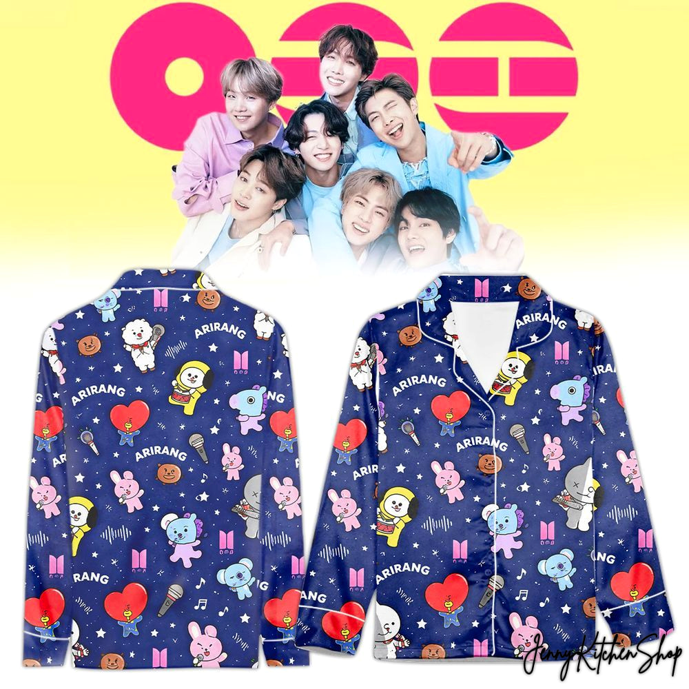 2026 BTS Arirang Music Limited Pajamas Set 2026 BTS Arirang Music Limited Pajamas Set