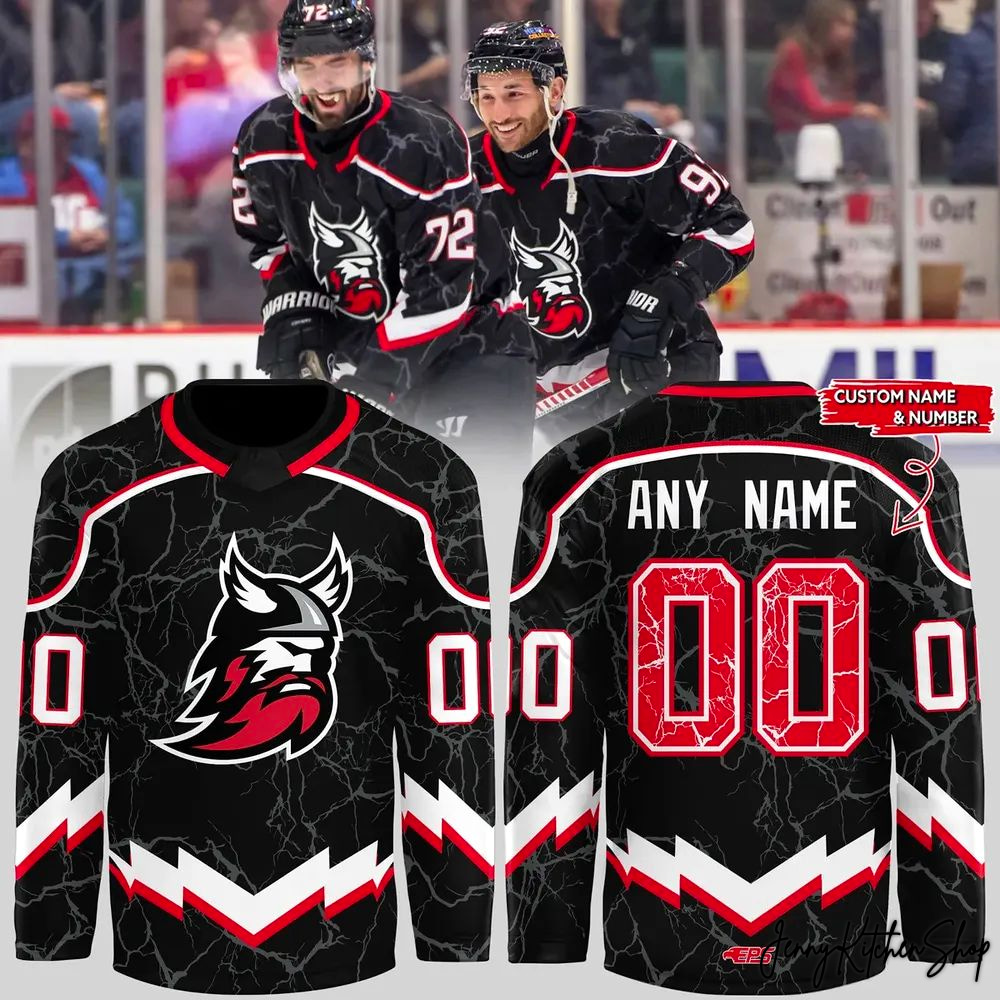 Adirondack Thunder Lightning Storm 2026 Hockey Jersey