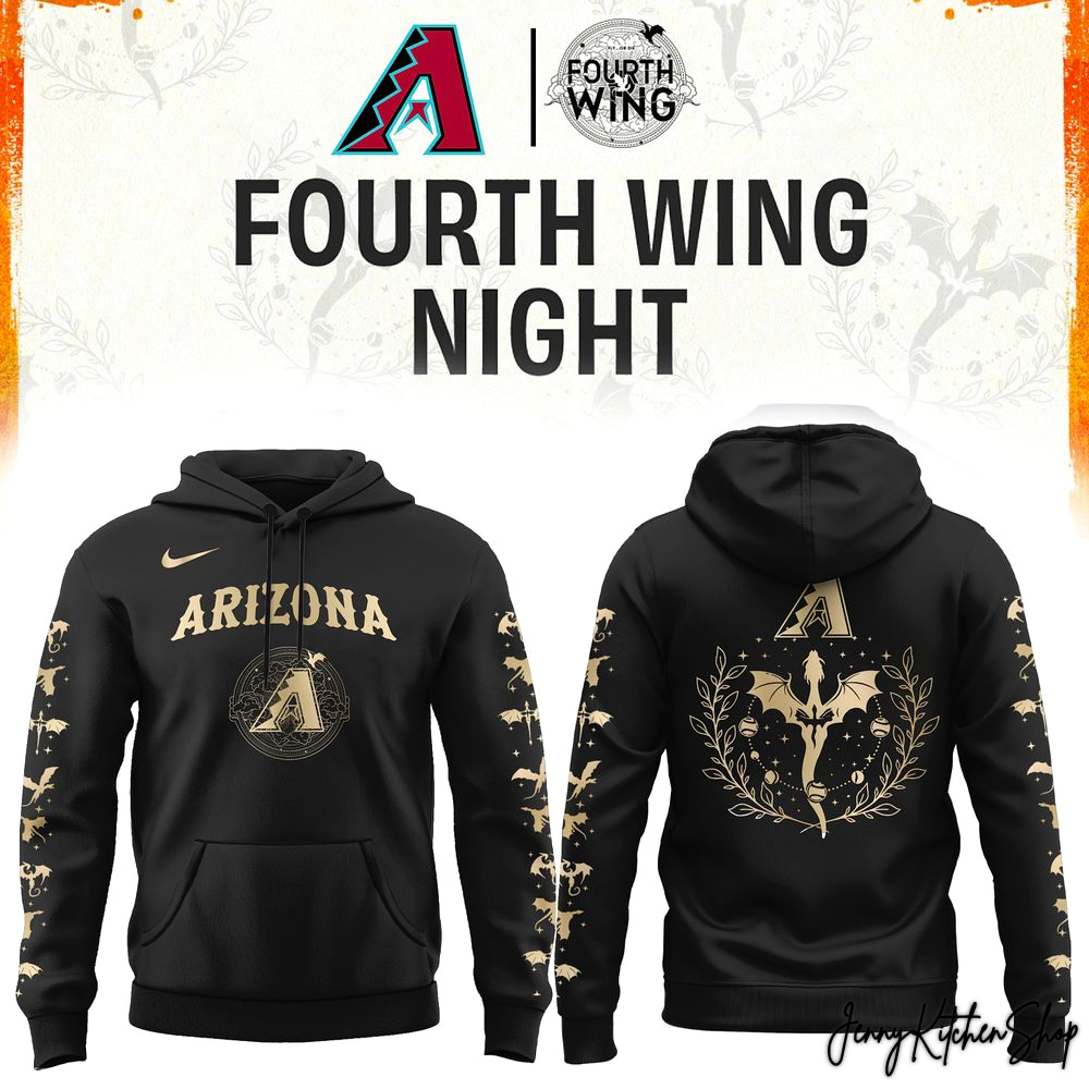 Arizona Diamondbacks Fourth Wings Night 2026 Limited Collection Hoodie