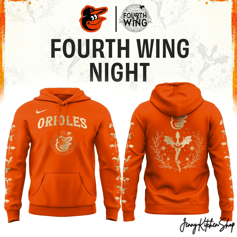 Baltimore Orioles Fourth Wings Night 2026 Limited Hoodie