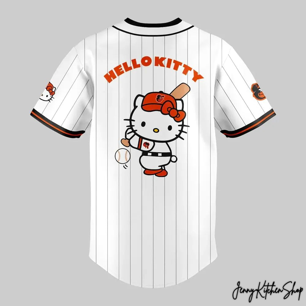 Baltimore Orioles Hello Kitty Night Jersey 2026 For Fans Jersey