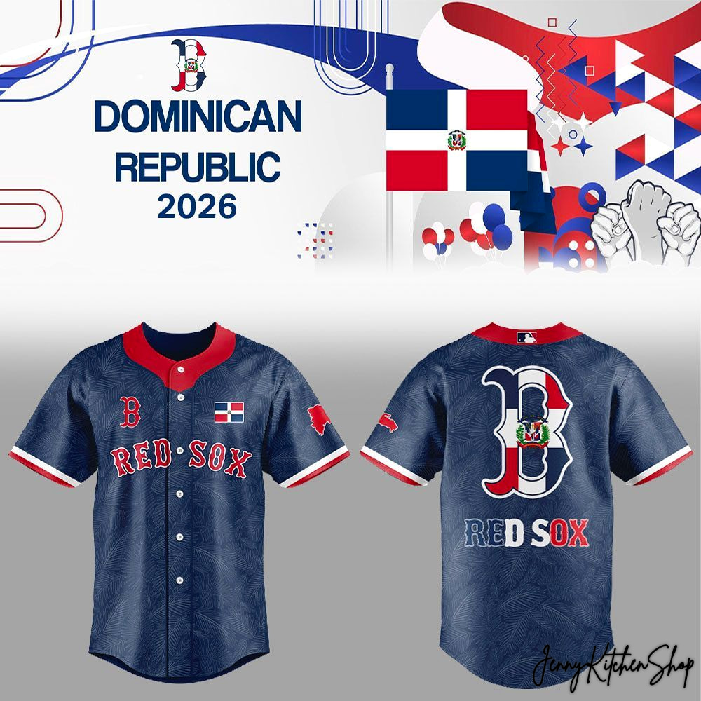 Boston Red Sox Dominican Republic 2026 Limited Baseball Jersey