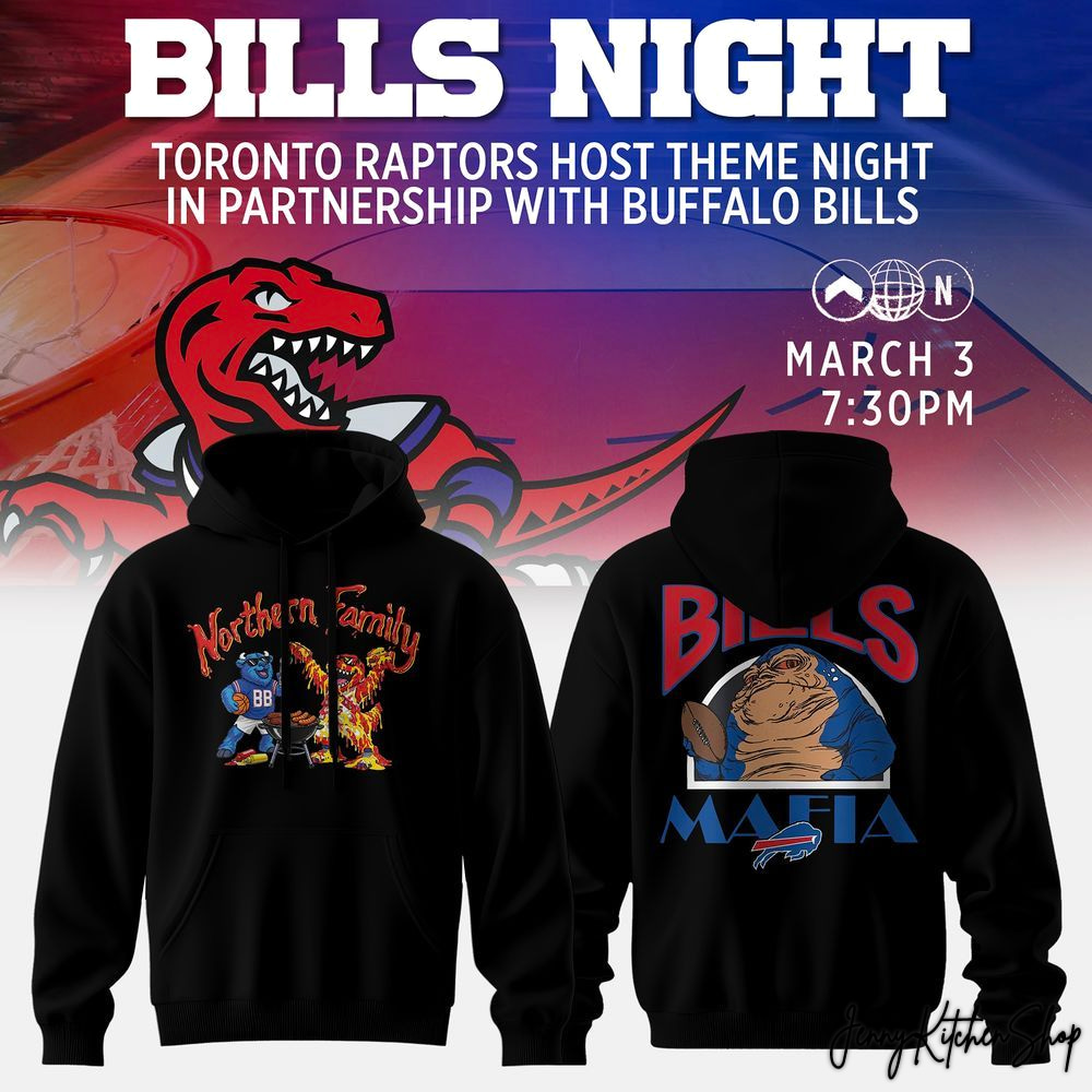 Buffalo Bills Night Northern Family 2026 Limited Edition Hoodie