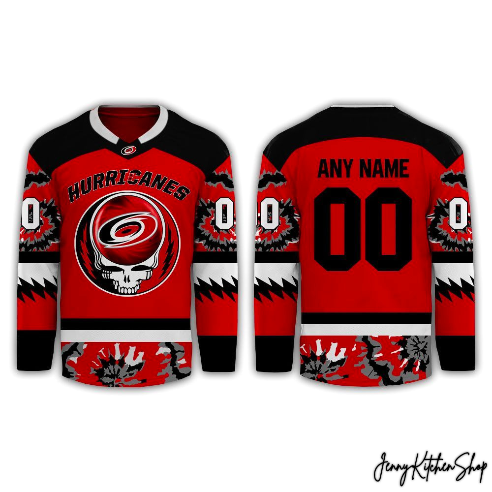 Carolina Hurricanes Grateful Dead Night 2026 Hockey Jersey