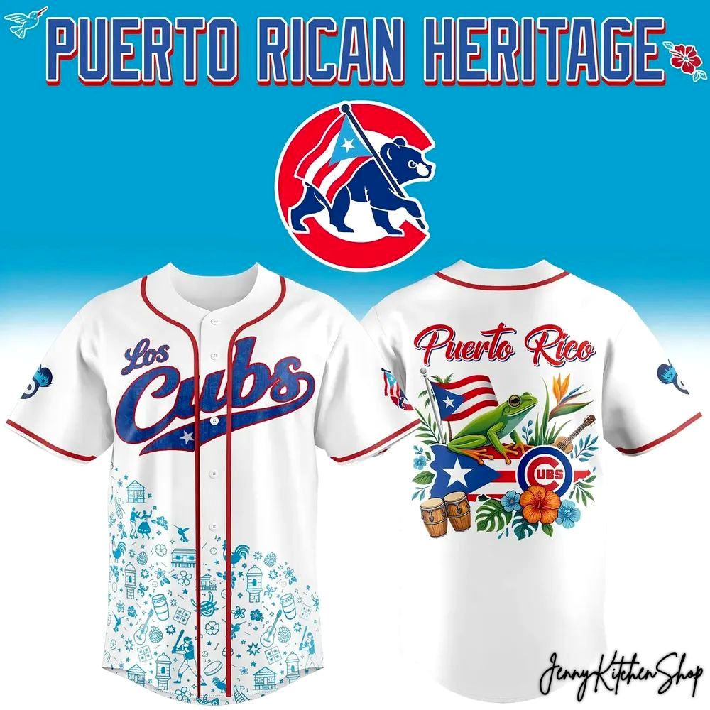 Chicago Cubs Puerto Rican Heritage 2026 Jersey