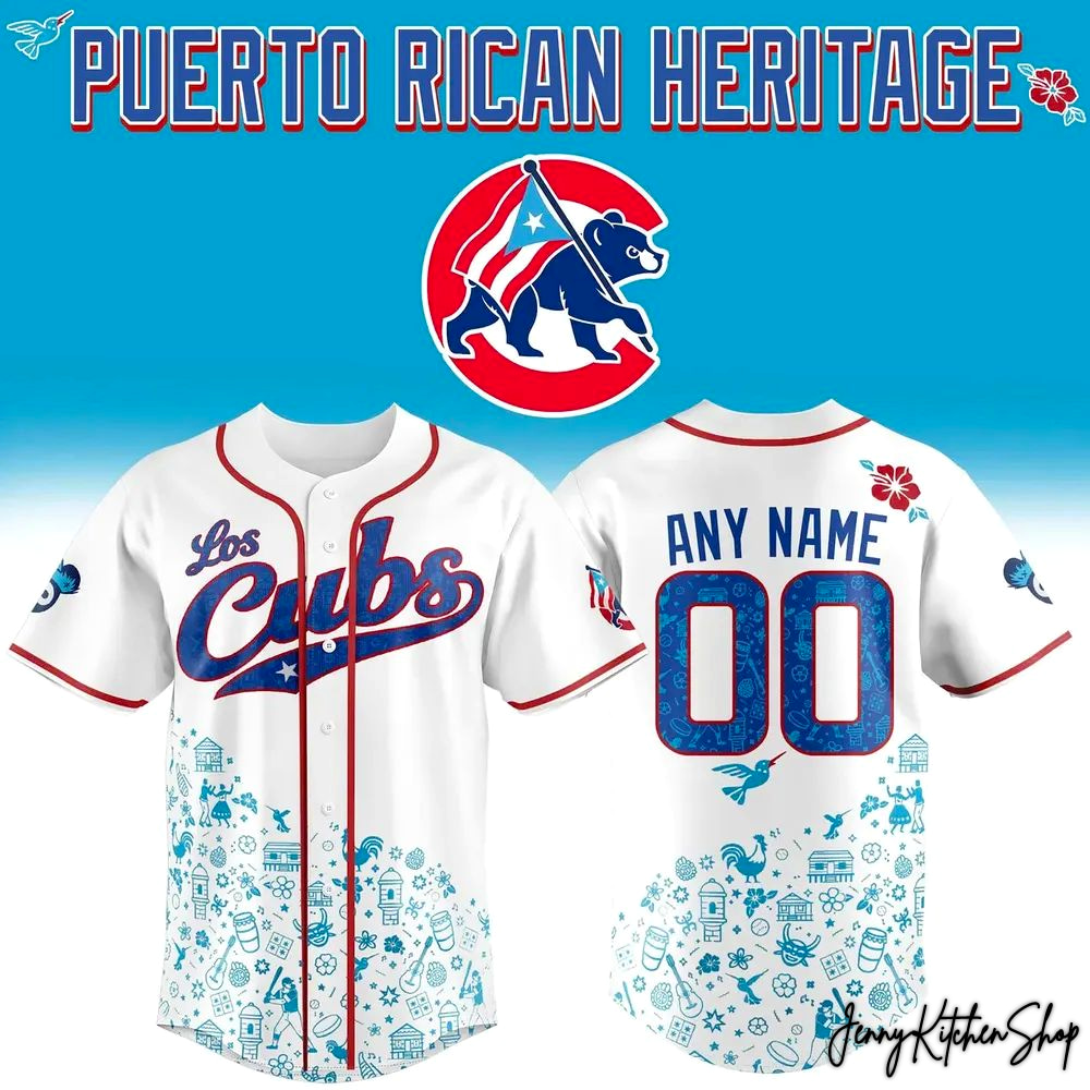 Chicago Cubs Puerto Rican Heritage 2026 Jersey