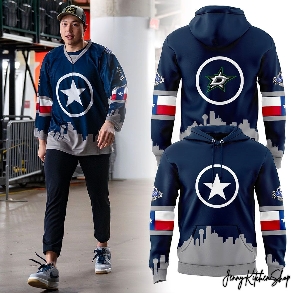 Dallas Stars Robo’s Dallas Police 2026 Hoodie Dallas Stars Robo’s Dallas Police 2026 Hoodie