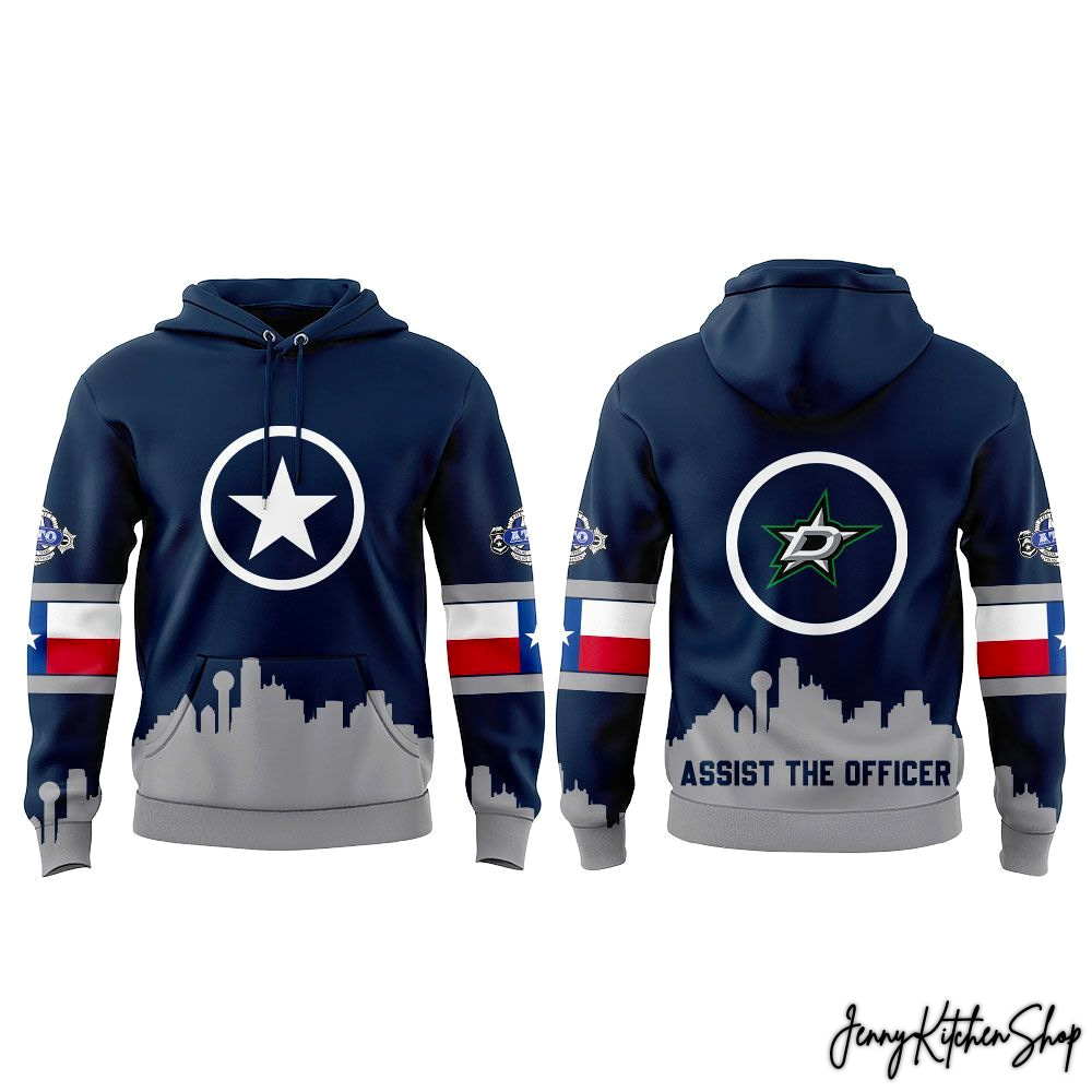 Dallas Stars Robo’s Dallas Police 2026 Hoodie