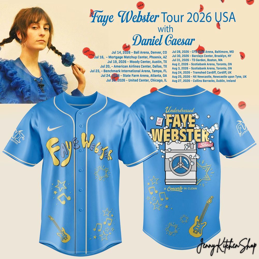 Faye Webster Tour 2026 For Fans Jersey