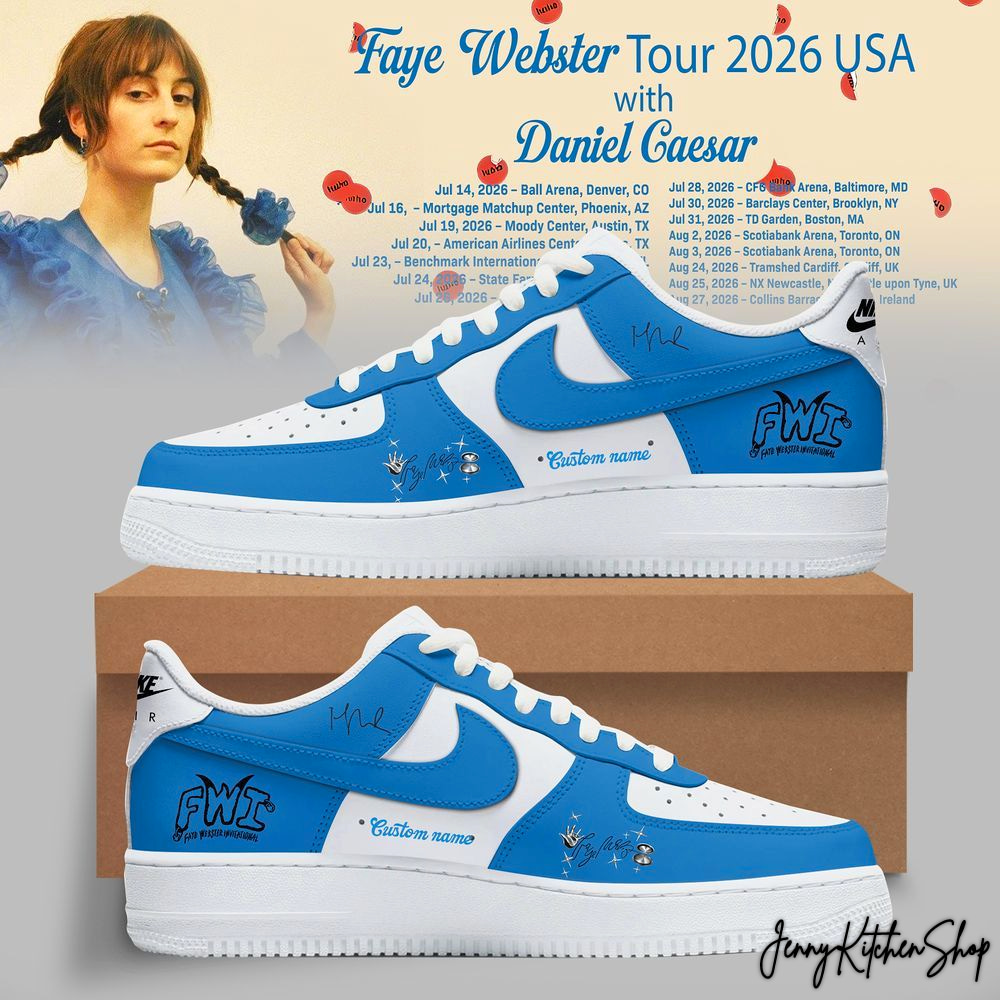 Faye Webster Tour 2026 Special Edition Shoes