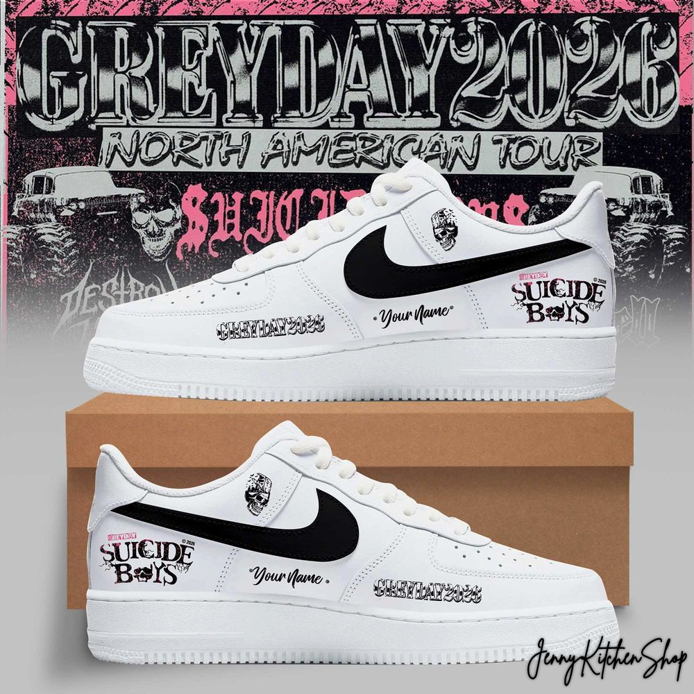 Grey Day 2026 Suicideboys Tour Special Edition Shoes