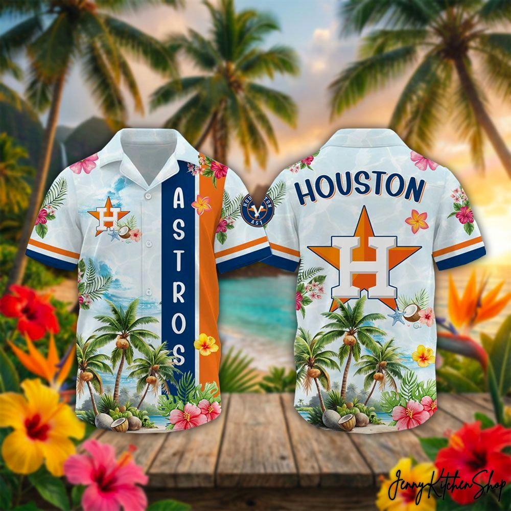 Houston Astros Summer 2026 Hawaiian Shirt Houston Astros Summer 2026 Hawaiian Shirt