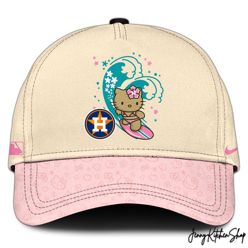 Houston Astros x Hello Kitty Surfing Kawaii Summer 2026 Special Jersey