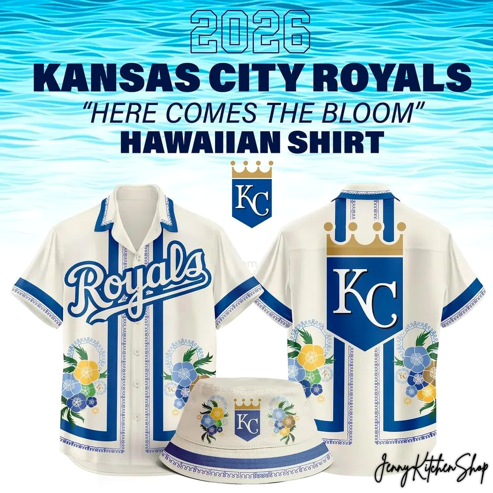 Kansas City Royals Here Comes the Bloom 2026 Limited Hawaiian Shirt