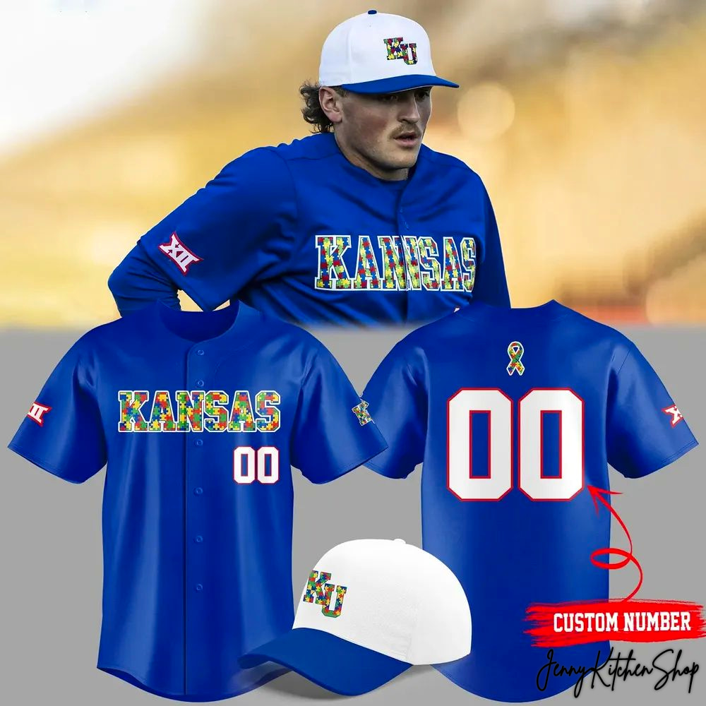 Kansas Jayhawks Autism Awareness 2026 Jersey