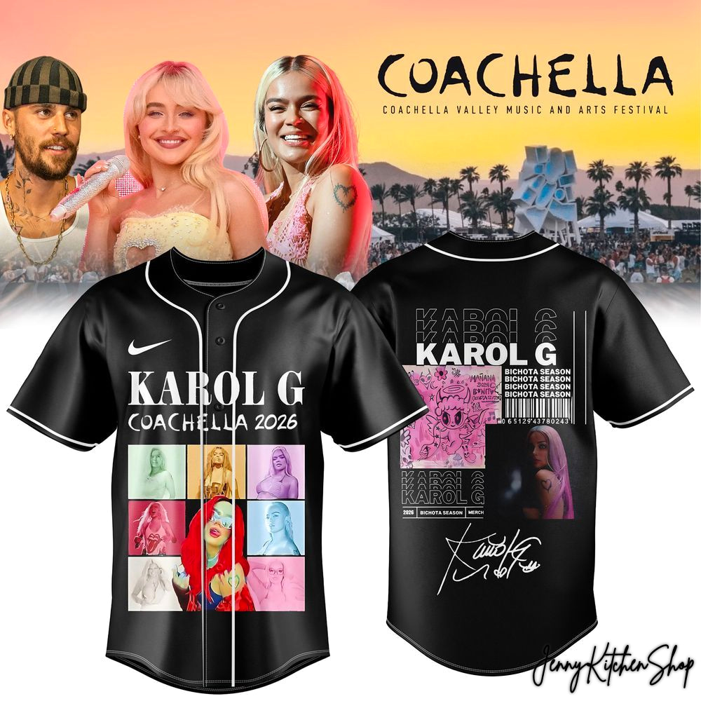 Karol G Coachella 2026 Festival State of Mind Jersey