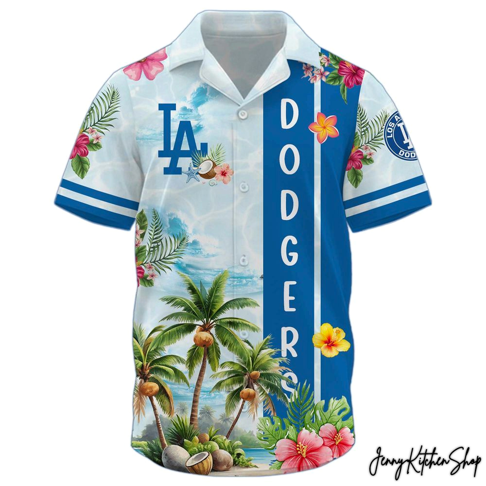Los Angeles Dodgers Collection Summer 2026 Hawaiian Shirt