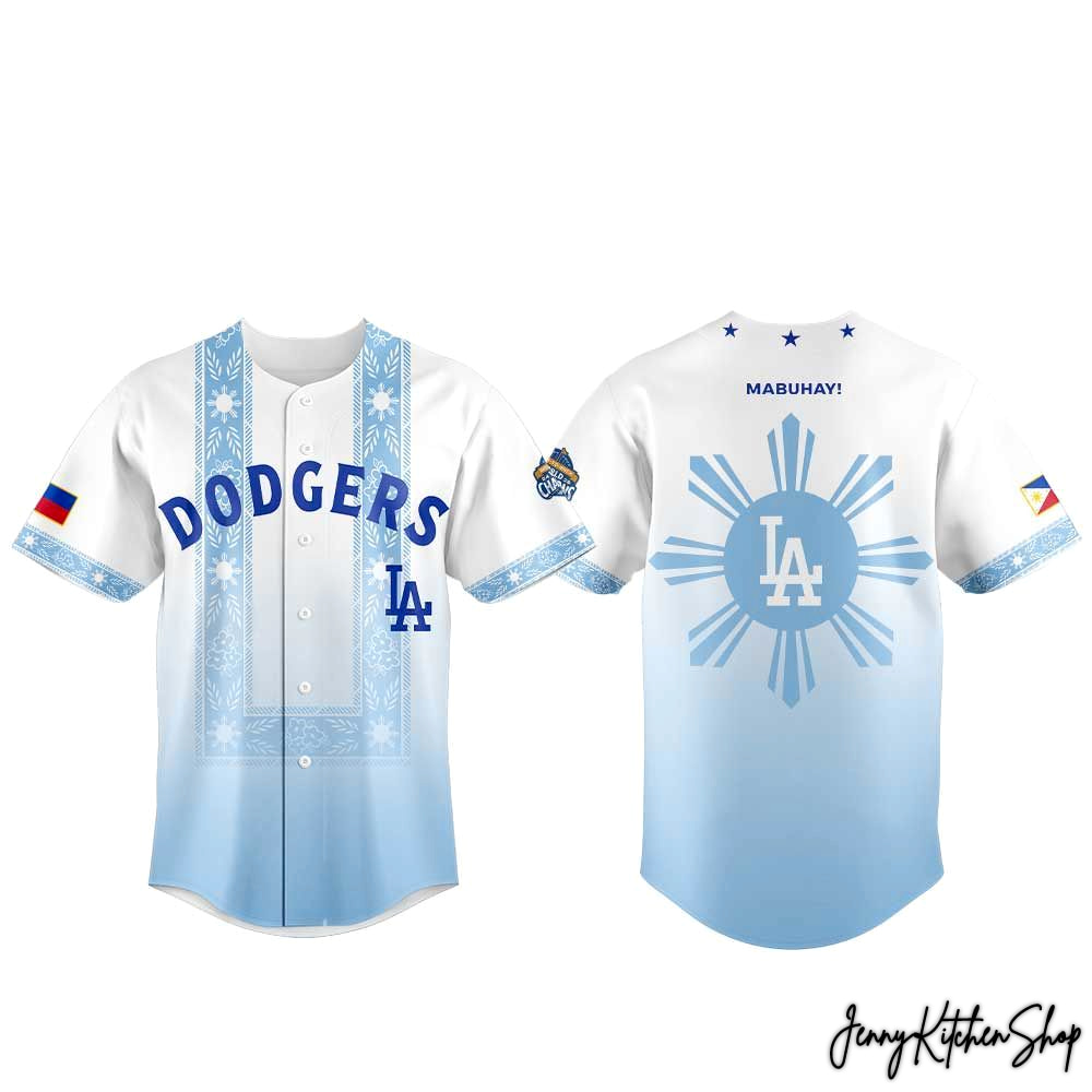 Los Angeles Dodgers Filipino Heritage Night 2026 For Fan Special Jersey