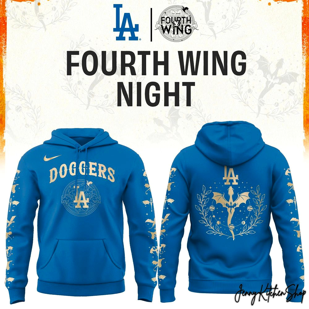 Los Angeles Dodgers Fourth Wings Night 2026 Limited Hoodie