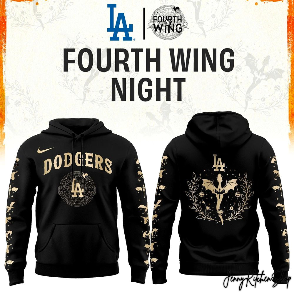 Los Angeles Dodgers Fourth Wings Night 2026 Limited Hoodie
