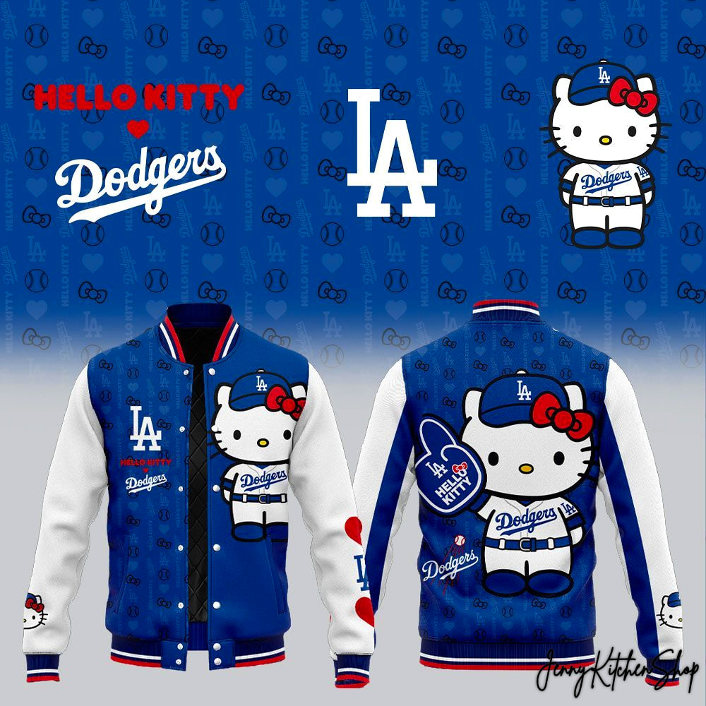 Los Angeles Dodgers Hello Kitty New Era 2026 Jacket Los Angeles Dodgers Hello Kitty New Era 2026 Jacket