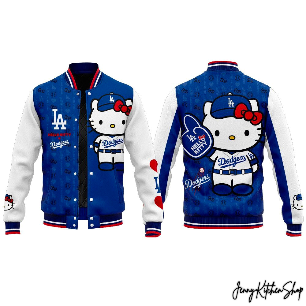 Los Angeles Dodgers Hello Kitty New Era 2026 Jacket