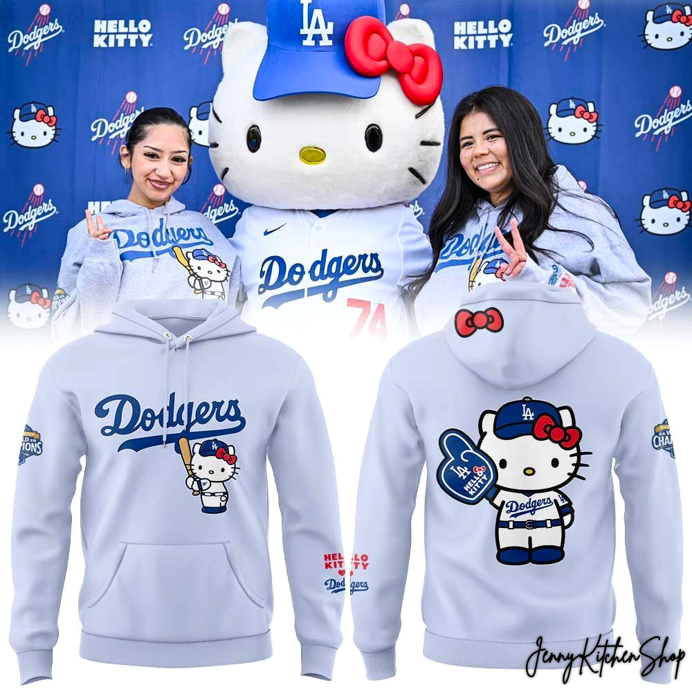 Los Angeles Dodgers x Hello Kitty 2026 Special Hoodie