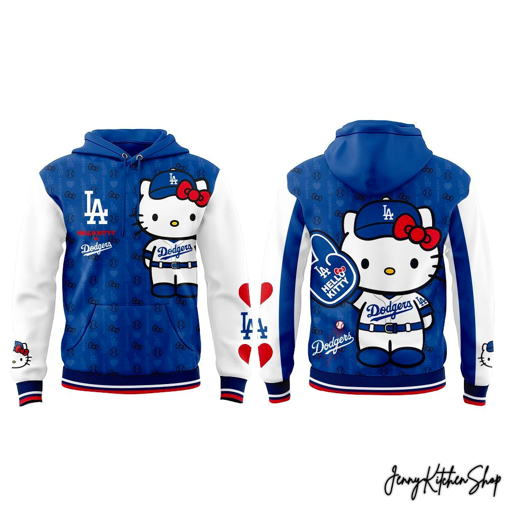 Los Angeles Dodgers x Hello Kitty New Era For Fan 2026 Hoodie