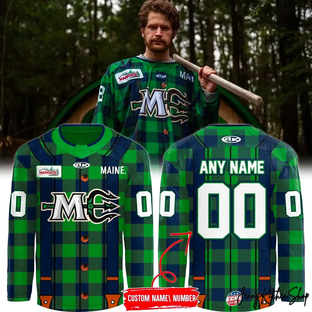 Maine Mariners Forest Lumberjack 2026 Hockey Jersey