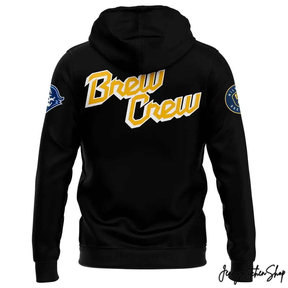 Milwaukee Admirals Brewers Crew Hoodie