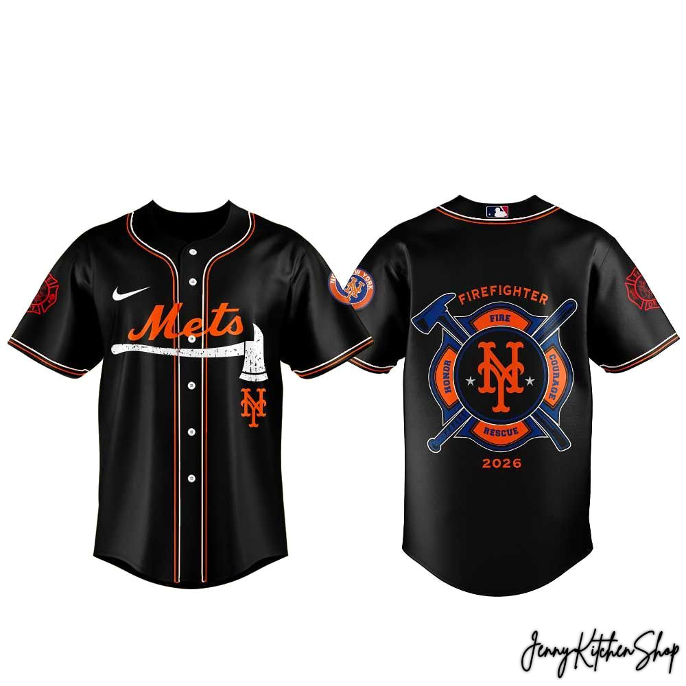 New York Mets National Firefighter Appreciation 2026 Jersey