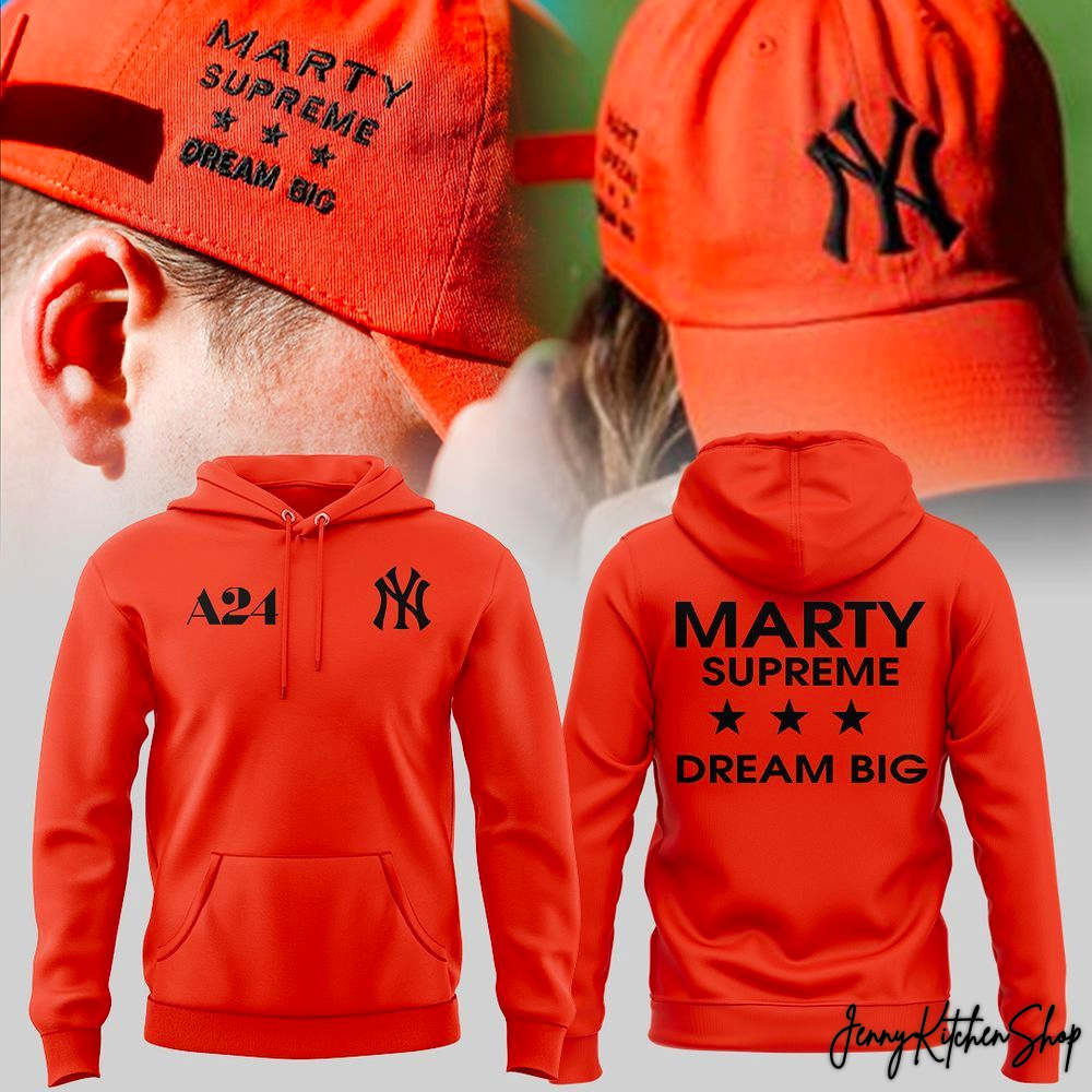 New York Yankees Marty Supreme Dream Big Hoodie Cap