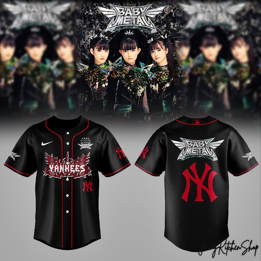 New York Yankees x BABYMETAL World Tour 2026 Jersey