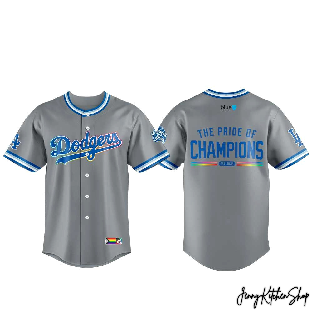 Pride Night 2026 Los Angeles Dodgers For Fans Jersey
