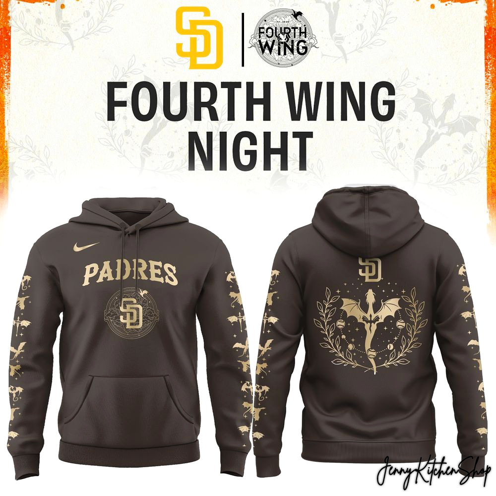 San Diego Padres Fourth Wings Night 2026 Limited Hoodie