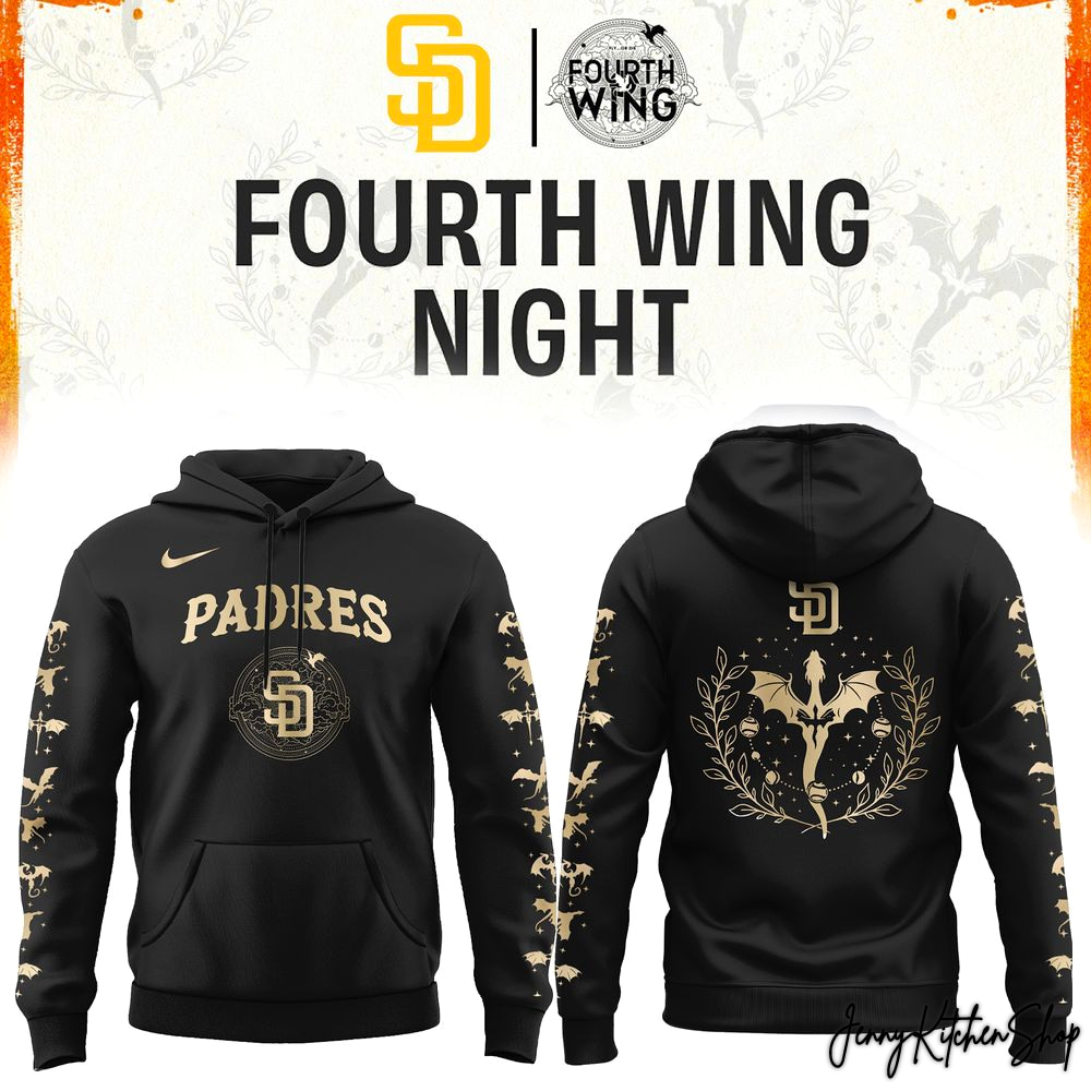 San Diego Padres Fourth Wings Night 2026 Limited Hoodie