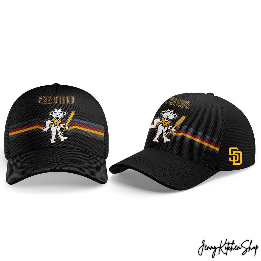 San Diego Padres Grateful Dead Night 2026 Baseball Jersey