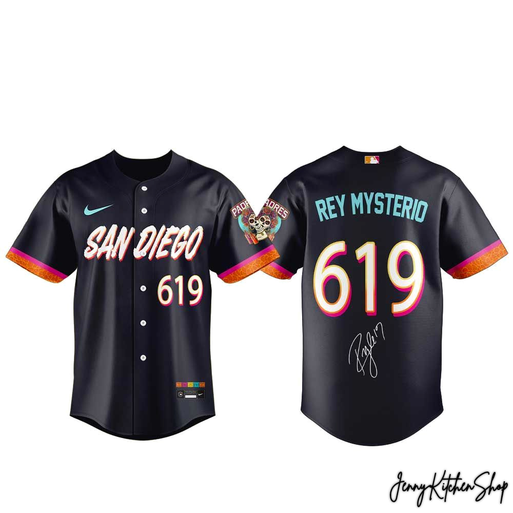 San Diego Padres x Rey Mysterio 619 Limited Baseball Jersey