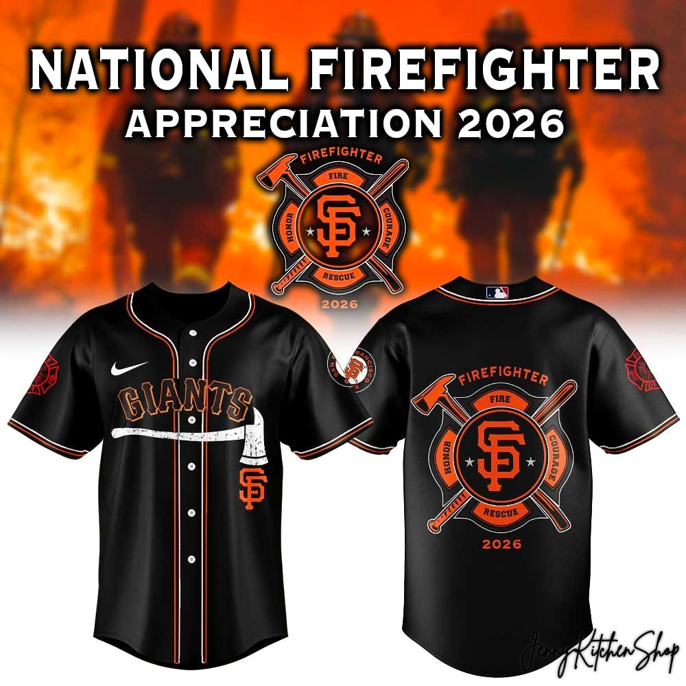 San Francisco Giants National Firefighter Appreciation 2026 Jersey