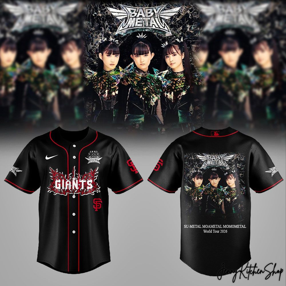 San Francisco Giants x BABYMETAL World Tour 2026 America Jersey