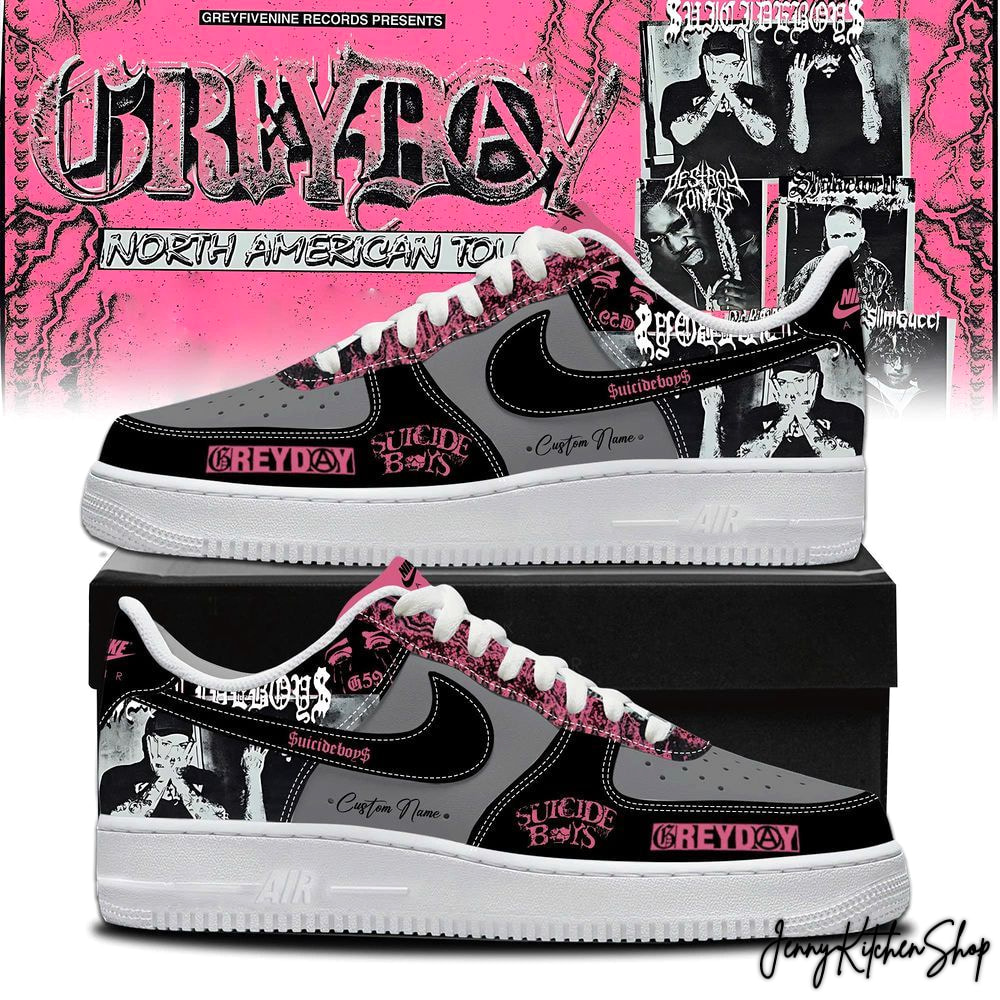 Suicideboys Grey day 2026 North American Tour Special Sneakers