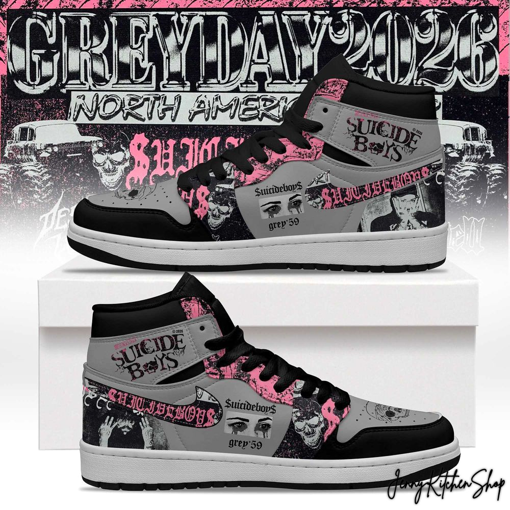 Suicideboys Grey Day 2026 Tour Merch Special Shoes