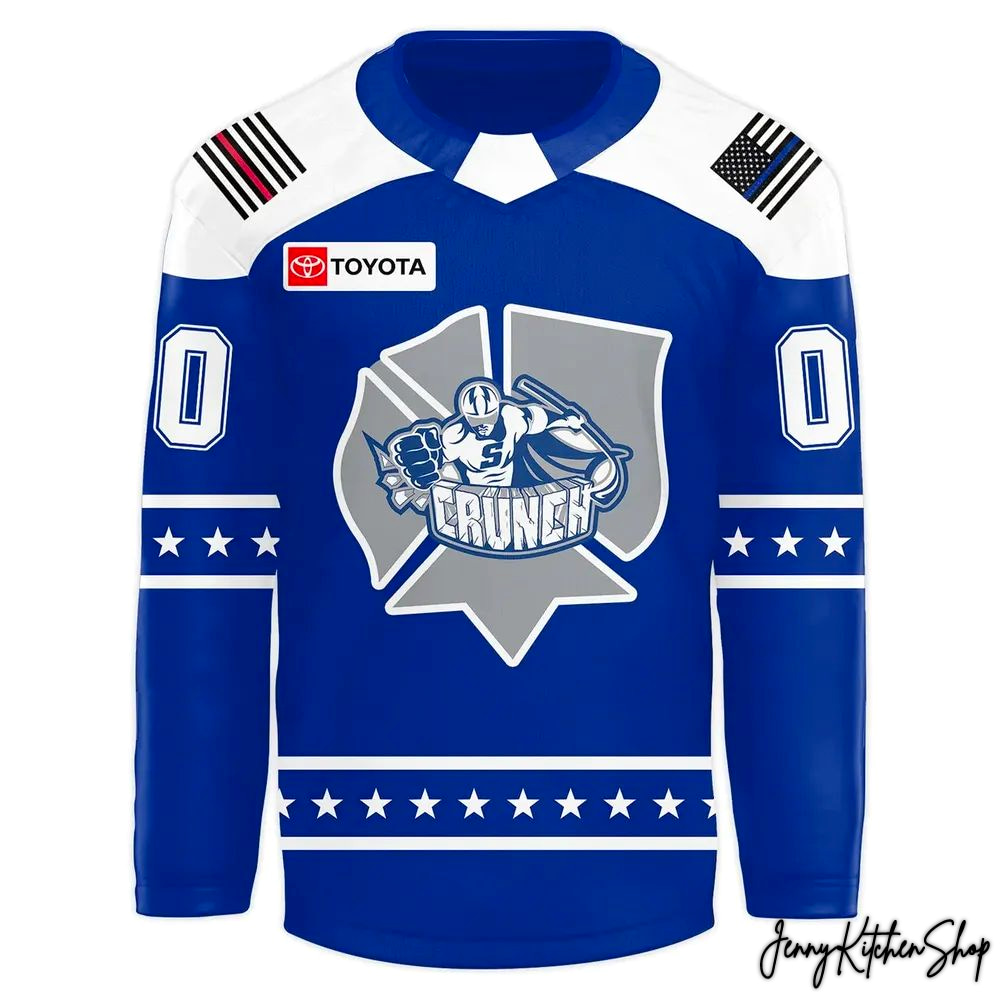 Syracuse Crunch First Responders Night 2026 Jersey