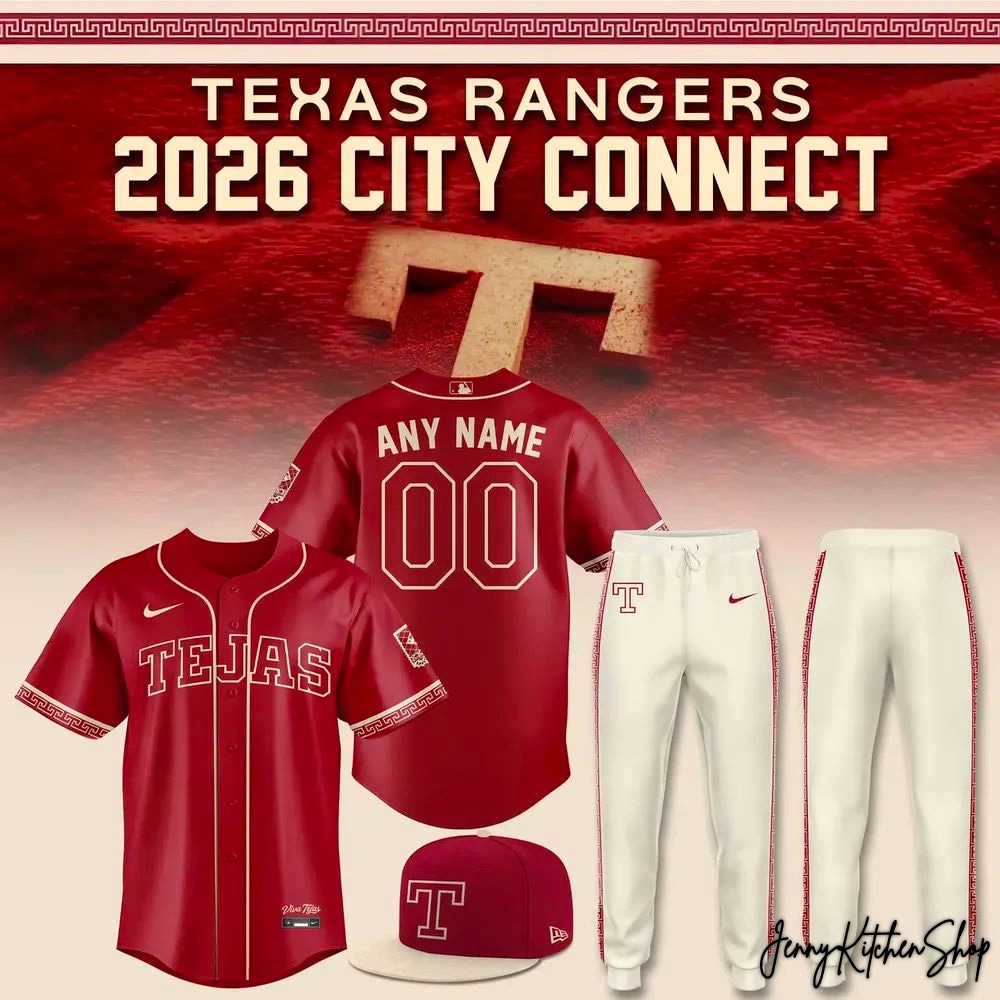 Texas Rangers 2026 City Connect Special Edition Jersey