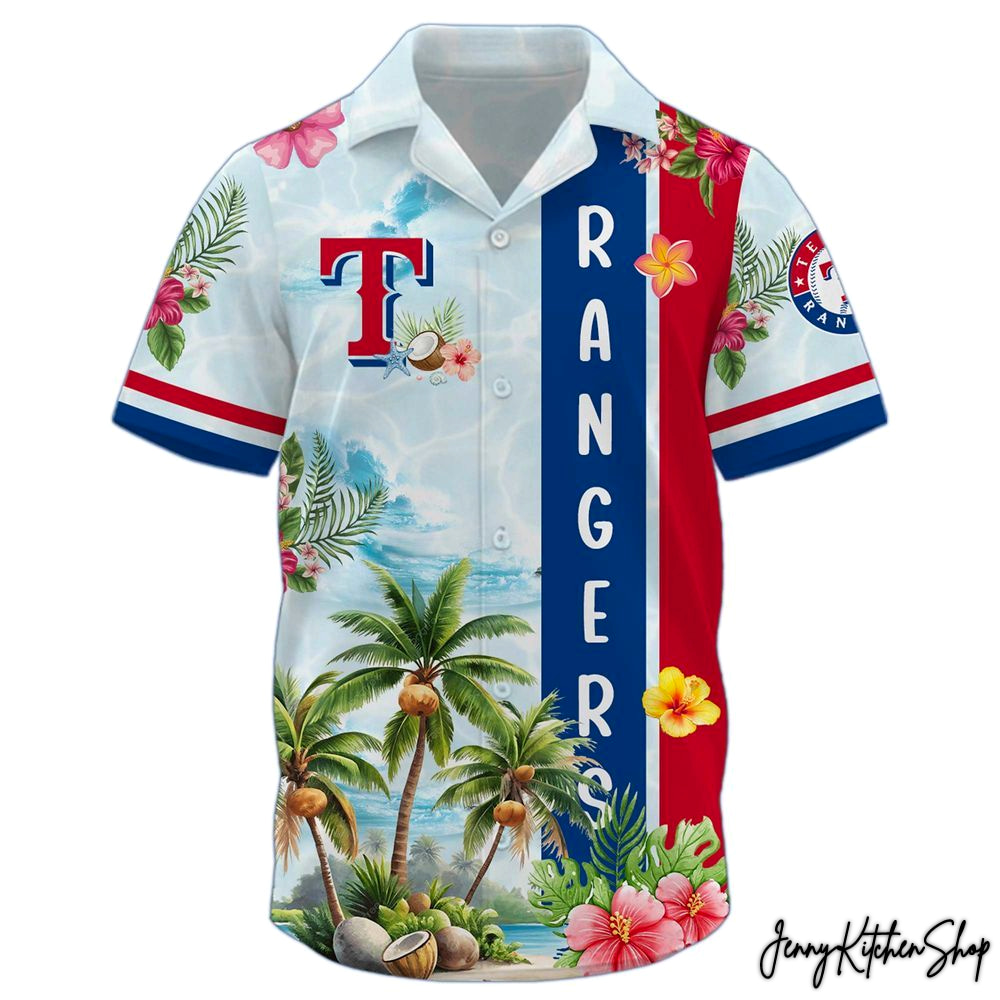 Texas Rangers New Collection Summer 2026 Hawaiian Shirt