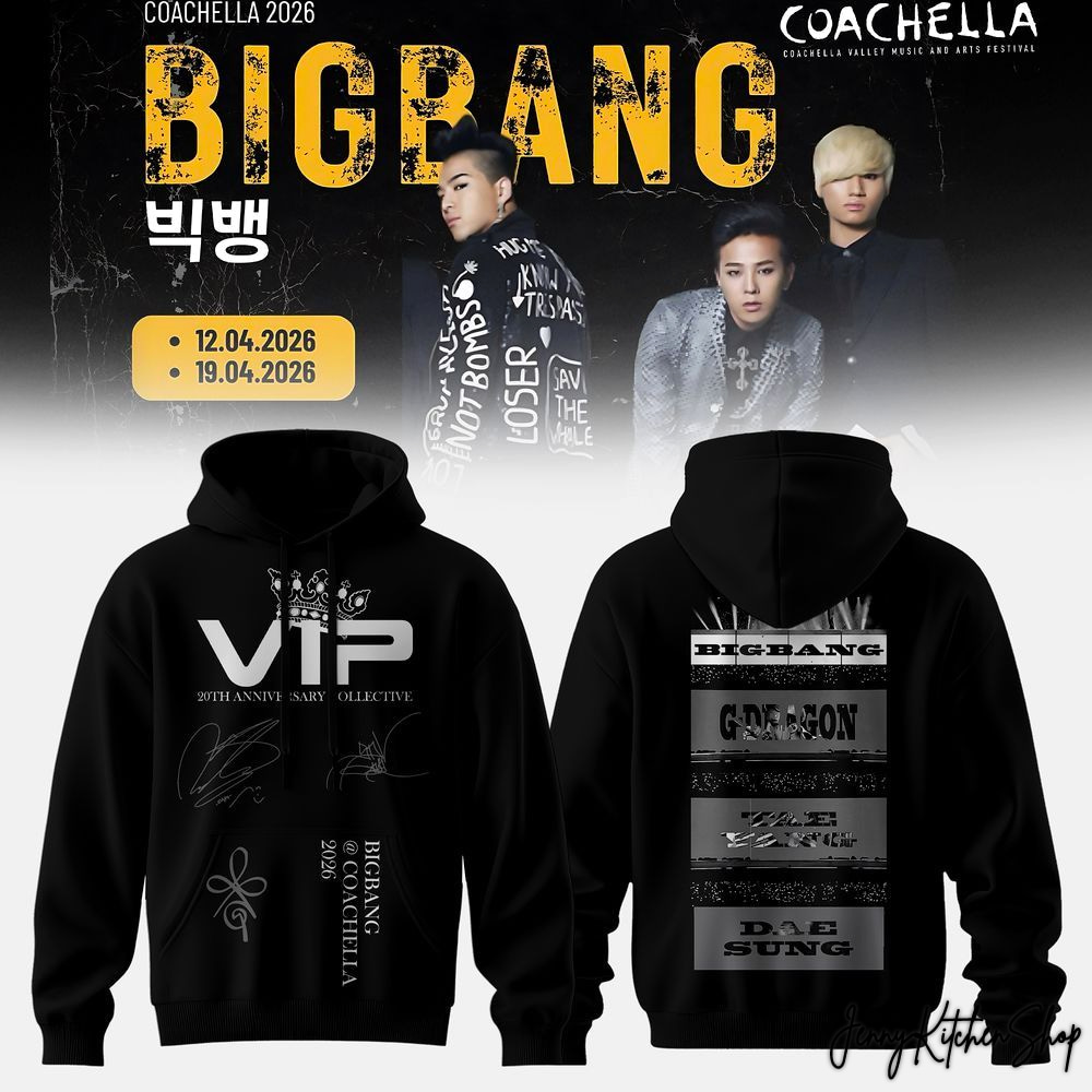 The Kings BIGBANG Return Coachella 2026 Limited T-shirt